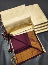 Load image into Gallery viewer, TRIPURA HALF N HALF HANDLOOM SILK SAREES - Sheetal Fashionzz