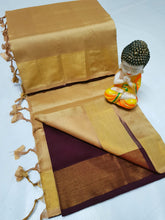 Load image into Gallery viewer, TRIPURA HALF N HALF HANDLOOM SILK SAREES - Sheetal Fashionzz