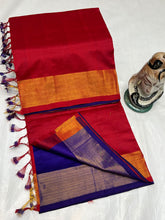 Load image into Gallery viewer, TRIPURA HALF N HALF HANDLOOM SILK SAREES - Sheetal Fashionzz