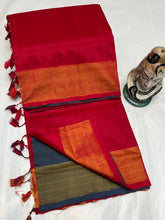 Load image into Gallery viewer, TRIPURA HALF N HALF HANDLOOM SILK SAREES - Sheetal Fashionzz