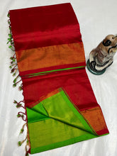 Load image into Gallery viewer, TRIPURA HALF N HALF HANDLOOM SILK SAREES - Sheetal Fashionzz