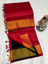 Load image into Gallery viewer, TRIPURA HALF N HALF HANDLOOM SILK SAREES - Sheetal Fashionzz