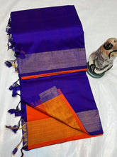 Load image into Gallery viewer, TRIPURA HALF N HALF HANDLOOM SILK SAREES - Sheetal Fashionzz