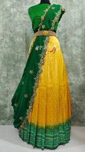 Load image into Gallery viewer, PURE Handloom Kubera pattu lehenga