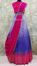 Load image into Gallery viewer, PURE Handloom Kubera pattu lehenga