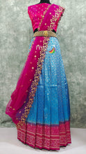 Load image into Gallery viewer, PURE Handloom Kubera pattu lehenga