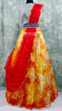 Load image into Gallery viewer, Pure HANDLOOM BANARASI ORGANZA Lehenga