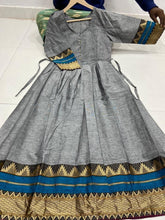Load image into Gallery viewer, TRADITIONAL NARAYANPET COTTON LONG FROCK GOWNS