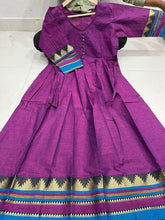 Load image into Gallery viewer, TRADITIONAL NARAYANPET COTTON LONG FROCK GOWNS