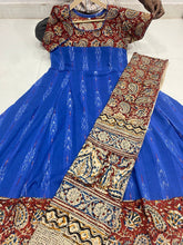 Load image into Gallery viewer, Ikkat Kalamkari Cotton Kurti