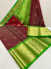 Load image into Gallery viewer, KUPPADAM KANCHI BOARDER SAREES - Sheetal Fashionzz