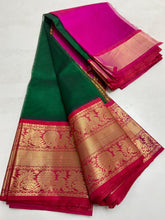 Load image into Gallery viewer, Pure Handloom mangalgiri Kuppadam Pattu Sarees - Sheetal Fashionzz