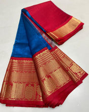 Load image into Gallery viewer, Pure Handloom mangalgiri Kuppadam Pattu Sarees - Sheetal Fashionzz