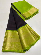 Load image into Gallery viewer, Pure Handloom mangalgiri Kuppadam Pattu Sarees - Sheetal Fashionzz