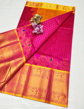 Load image into Gallery viewer, Kuppatam Kanchi Plate Silk Sarees - Sheetal Fashionzz