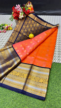 Load image into Gallery viewer, Kuppatam Kanchi Plate Silk Sarees - Sheetal Fashionzz