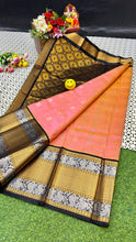 Load image into Gallery viewer, Kuppatam Kanchi Plate Silk Sarees - Sheetal Fashionzz