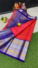 Load image into Gallery viewer, Kuppatam Kanchi Plate Silk Sarees - Sheetal Fashionzz