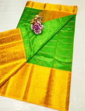 Load image into Gallery viewer, Kuppatam Kanchi Plate Silk Sarees - Sheetal Fashionzz