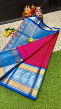 Load image into Gallery viewer, Kuppatam Kanchi Plate Silk Sarees - Sheetal Fashionzz