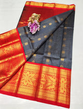Load image into Gallery viewer, Kuppatam Kanchi Plate Silk Sarees - Sheetal Fashionzz
