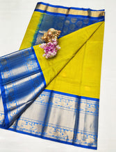 Load image into Gallery viewer, Kuppatam Kanchi Plate Silk Sarees - Sheetal Fashionzz