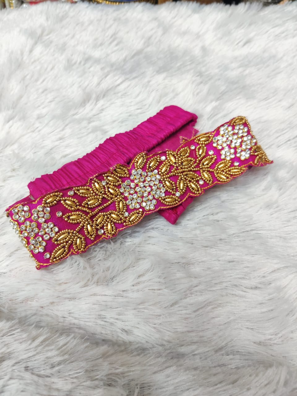 Aari Maggam work Hip belts online for Sarees and lehengas – Sheetal  Fashionzz