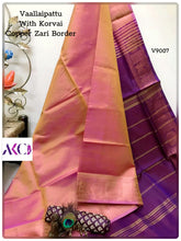 Load image into Gallery viewer, AKC Chinnalampattu/VaallaiPattu Sarees