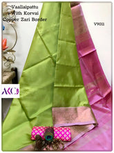 Load image into Gallery viewer, AKC Chinnalampattu/VaallaiPattu Sarees