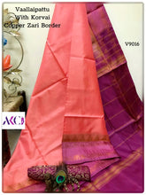 Load image into Gallery viewer, AKC Chinnalampattu/VaallaiPattu Sarees