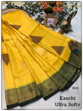 Load image into Gallery viewer, AKC -Kanchi Ultra Softy Pattu Sarees