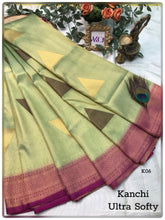Load image into Gallery viewer, AKC -Kanchi Ultra Softy Pattu Sarees