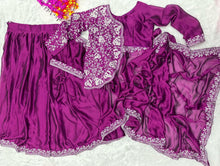 Load image into Gallery viewer, Ready To Wear Saree With Embroidery Saree With Half Koti Design