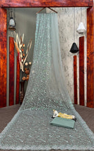 Load image into Gallery viewer, DESIGNER BUTTERFLY NET SEQUENCE EMBROIDERY