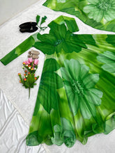 Load image into Gallery viewer, Faux Georgette Anarkali Gowns With Digital Print Work
