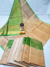 Load image into Gallery viewer, Uppada Tissue Silk kaddi sarees