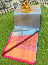 Load image into Gallery viewer, Uppada Tissue Silk kaddi sarees