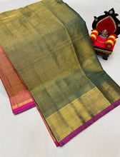 Load image into Gallery viewer, Uppada Tissue Silk kaddi sarees