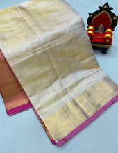 Load image into Gallery viewer, Uppada Tissue Silk kaddi sarees
