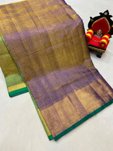 Load image into Gallery viewer, Uppada Tissue Silk kaddi sarees
