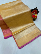 Load image into Gallery viewer, Uppada Tissue Silk kaddi sarees