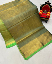 Load image into Gallery viewer, Uppada Tissue Silk kaddi sarees