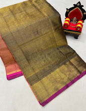 Load image into Gallery viewer, Uppada Tissue Silk kaddi sarees