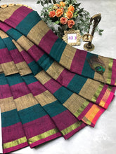 Load image into Gallery viewer, Akc office Wear Linen sarees