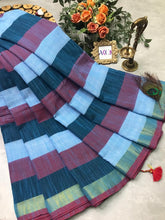 Load image into Gallery viewer, Akc office Wear Linen sarees