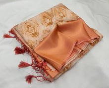 Load image into Gallery viewer, Softy silk Banarasi with digital print