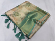 Load image into Gallery viewer, Softy silk Banarasi with digital print