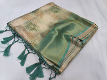 Load image into Gallery viewer, Softy silk Banarasi with digital print