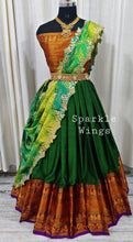 Load image into Gallery viewer, Traditional Narayanapeta lehanga Half Saree Sets