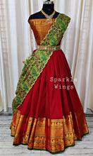 Load image into Gallery viewer, Traditional Narayanapeta lehanga Half Saree Sets
